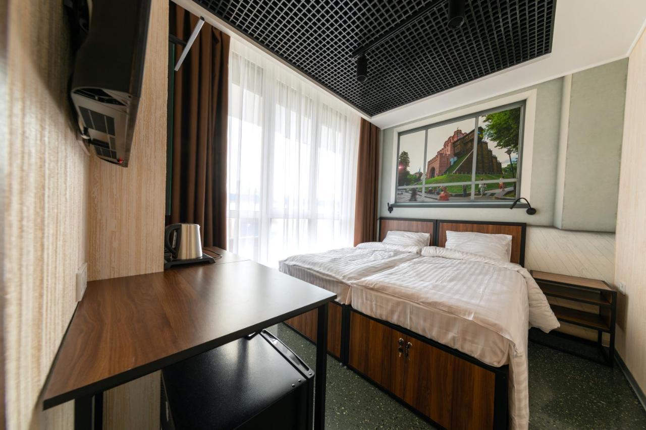 Misto Capsule Hotel เคียฟ ภายนอก รูปภาพ