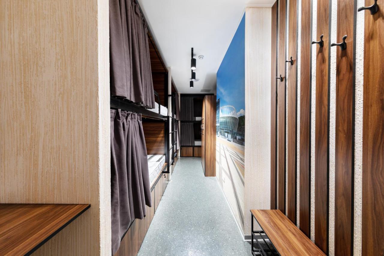 Misto Capsule Hotel เคียฟ ภายนอก รูปภาพ